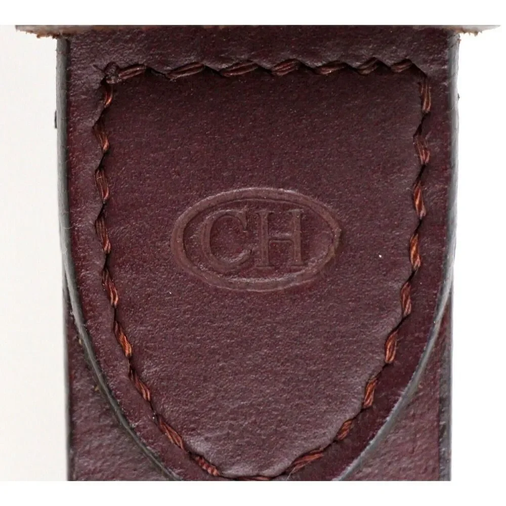 Crazy Horse BROWN GENUINE LEATHER 1 1/8